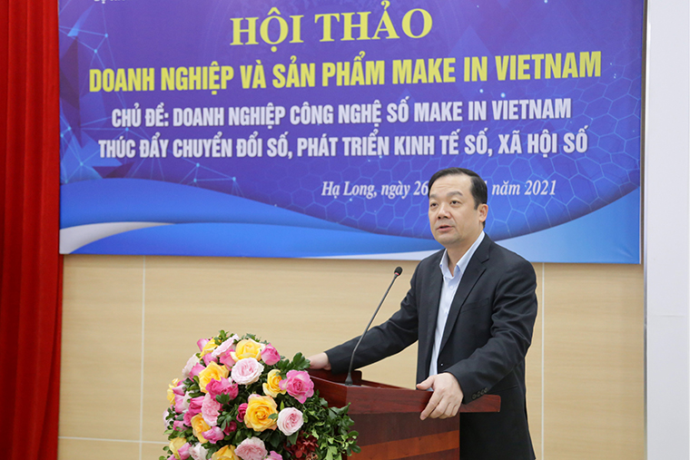 Doanh nghiệp công nghệ số Make in Viet Nam thúc đẩy chuyển đổi số, phát triển kinh tế số, xã hội số