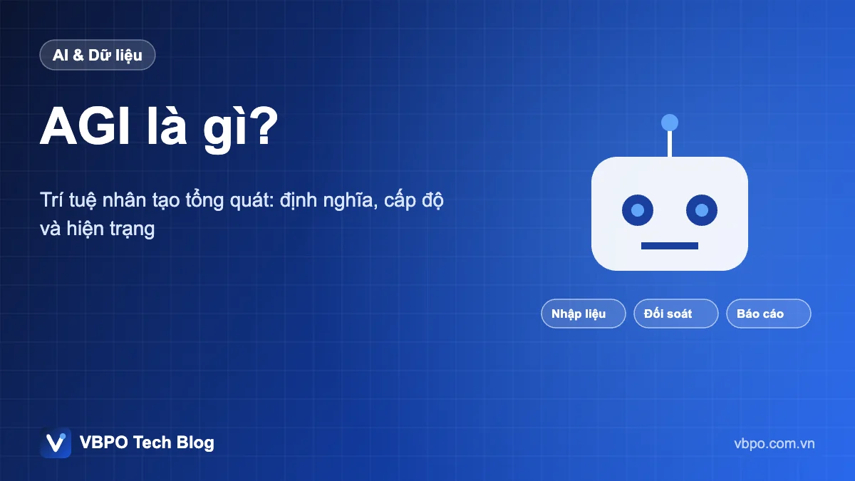 AGI là gì? - Trí tuệ nhân tạo tổng quát: định nghĩa, cấp độ và hiện trạng