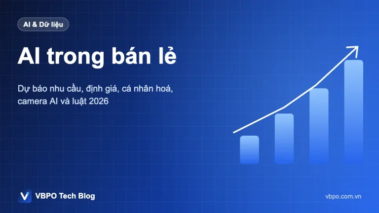 AI trong bán lẻ - Dự báo nhu cầu, định giá, cá nhân hoá, camera AI và luật 2026