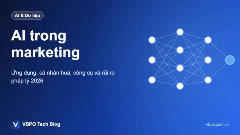 AI trong marketing - Ứng dụng, cá nhân hoá, công cụ và rủi ro pháp lý 2026