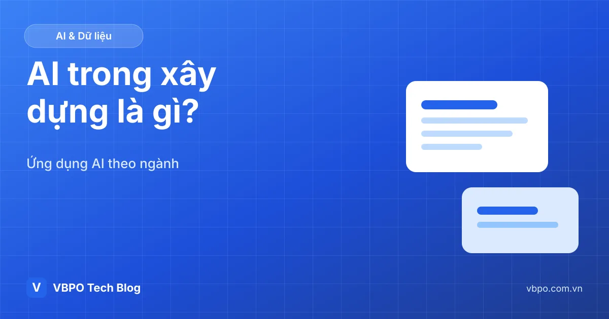 AI trong xây dựng