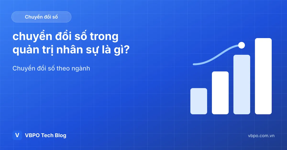 chuyển đổi số trong quản trị nhân sự
