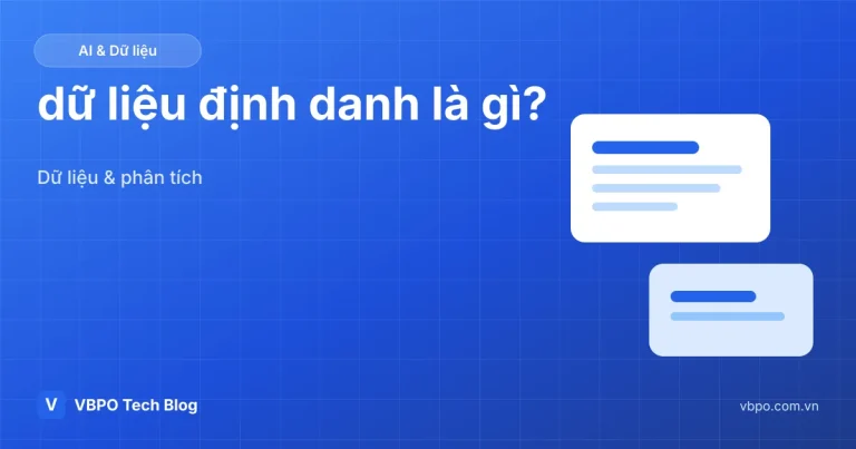 dữ liệu định danh là gì