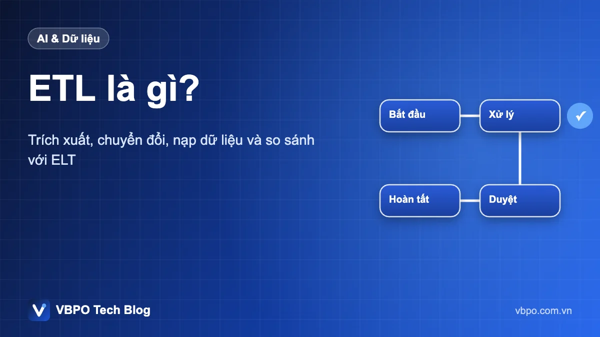 ETL là gì? - Trích xuất, chuyển đổi, nạp dữ liệu và so sánh với ELT