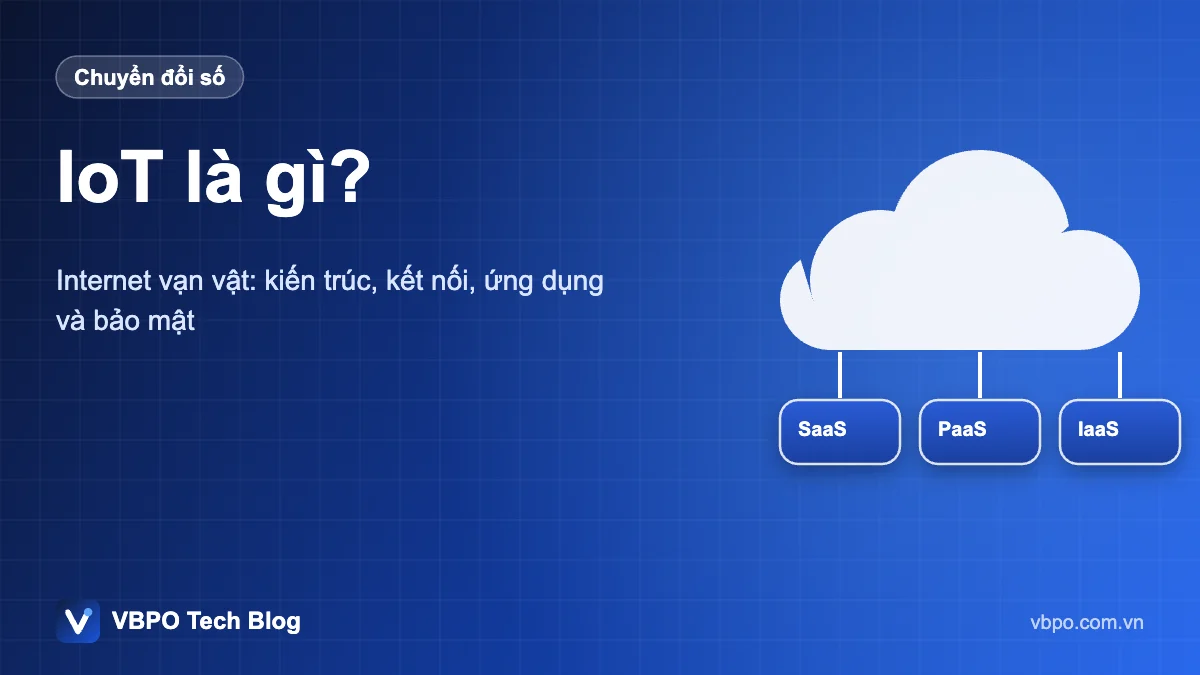 IoT là gì? - Internet vạn vật: kiến trúc, kết nối, ứng dụng và bảo mật