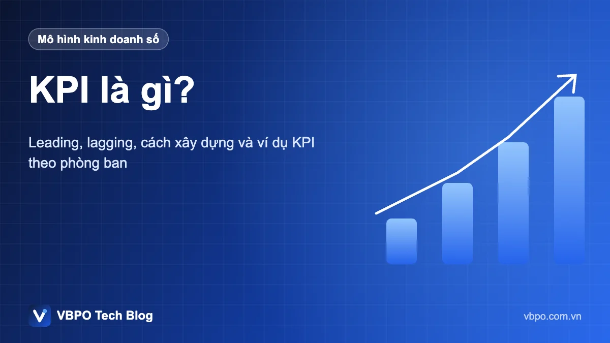 KPI là gì? - Leading, lagging, cách xây dựng và ví dụ KPI theo phòng ban