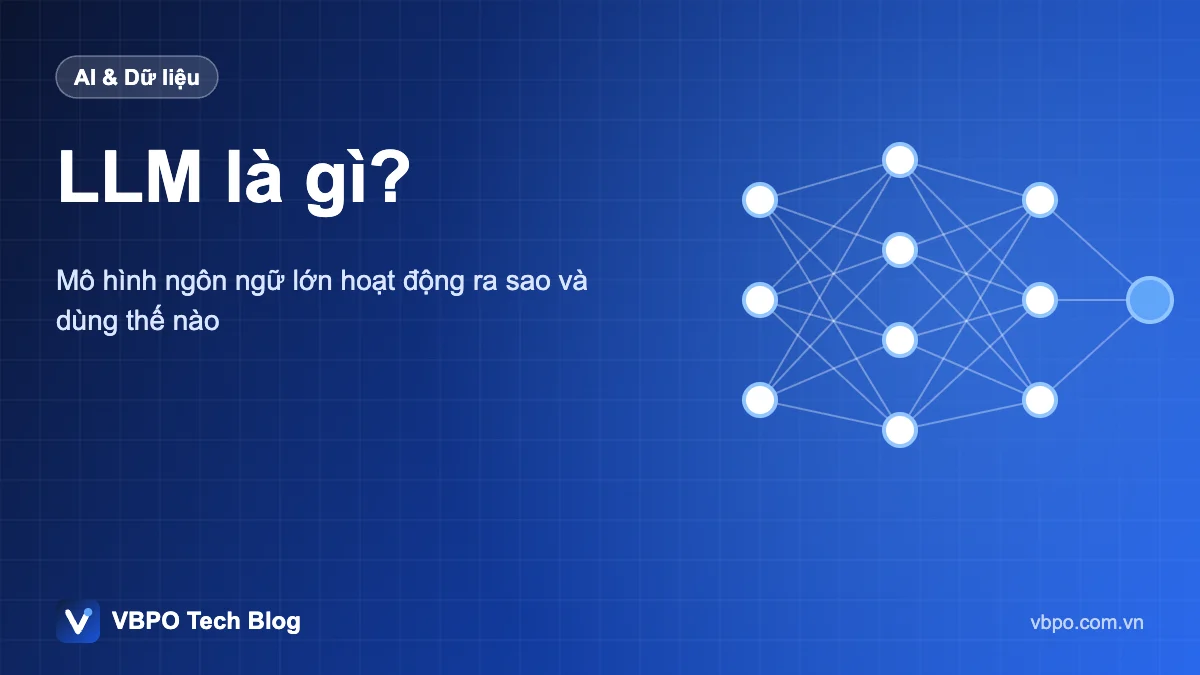 LLM là gì? - Mô hình ngôn ngữ lớn hoạt động ra sao và dùng thế nào
