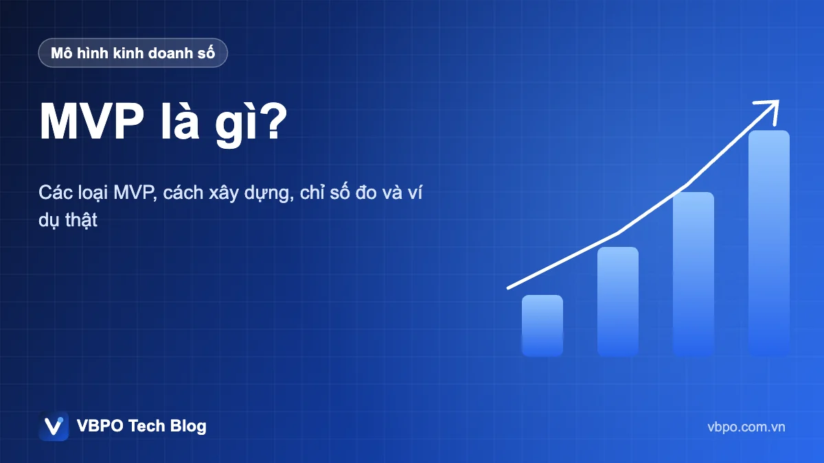 MVP là gì? - Các loại MVP, cách xây dựng, chỉ số đo và ví dụ thật
