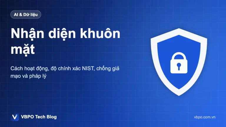Nhận diện khuôn mặt - Cách hoạt động, độ chính xác NIST, chống giả mạo và pháp lý