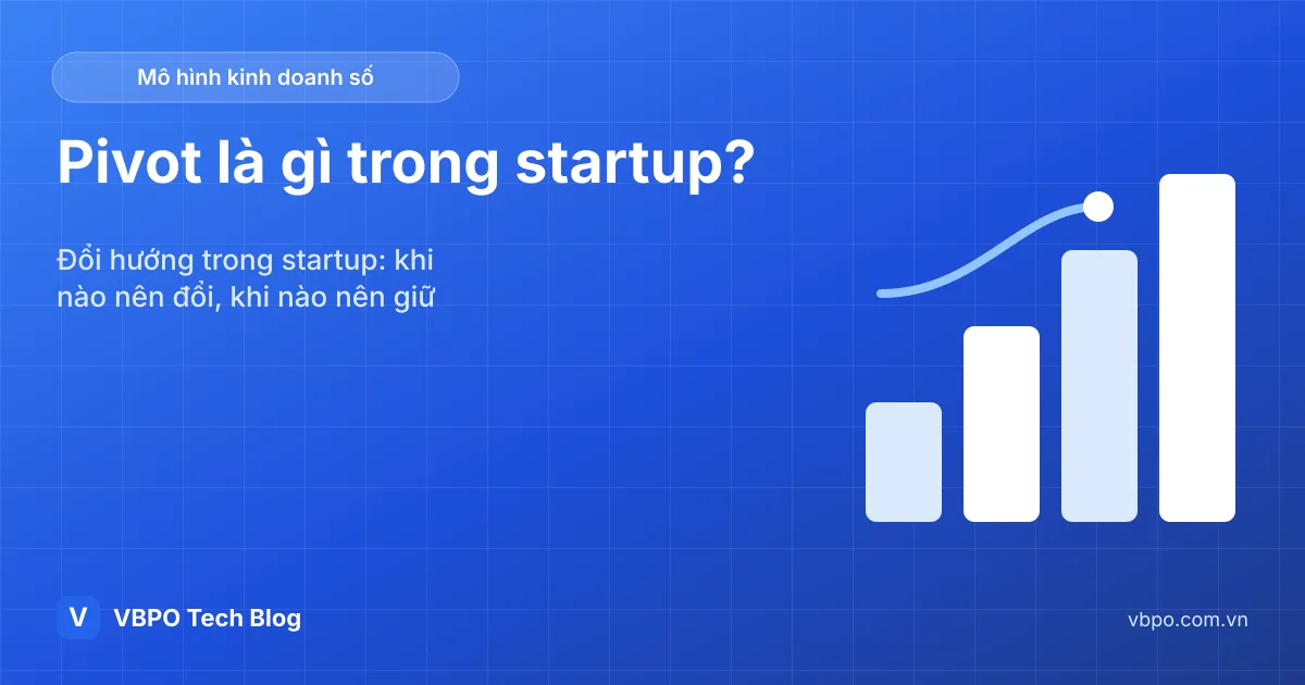 Pivot là gì trong startup? Khi nào nên đổi hướng