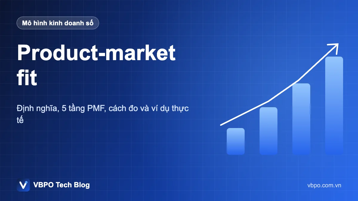 Product-market fit - Định nghĩa, 5 tầng PMF, cách đo và ví dụ thực tế