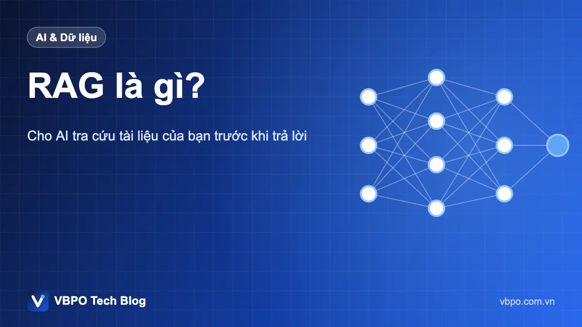 RAG là gì? - Cho AI tra cứu tài liệu của bạn trước khi trả lời