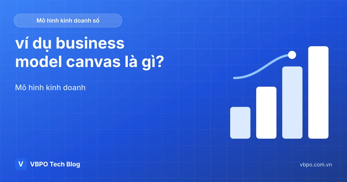 ví dụ business model canvas