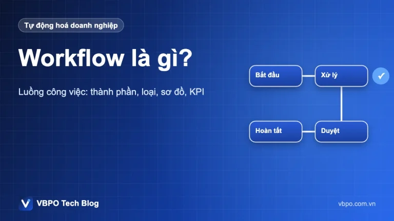 Workflow là gì? - Luồng công việc: thành phần, loại, sơ đồ, KPI